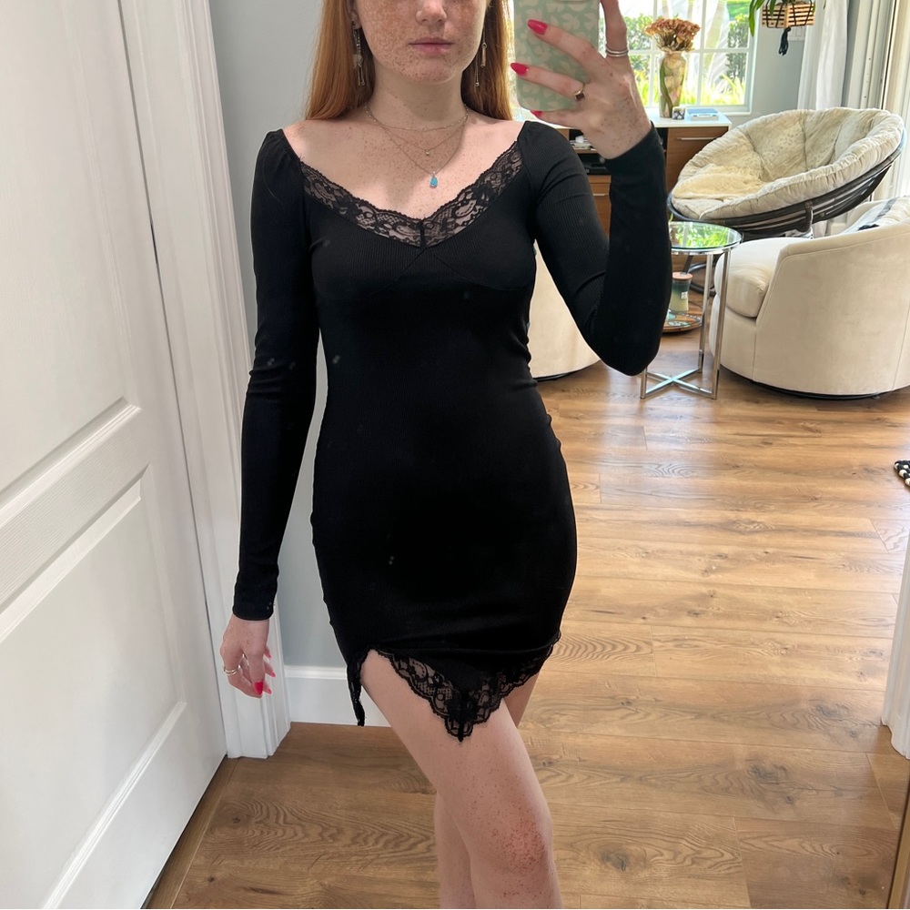Black Mini Dress